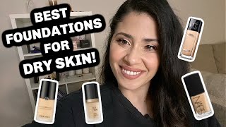 Best Foundations for Dry Skin  Medium to Full Coverage  Veronica Luz [upl. by Gerrilee]