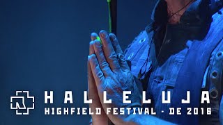 Rammstein  Halleluja Live at Highfield Festival 2016 [upl. by Lael45]