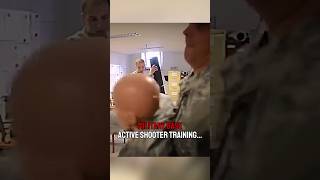 Military base active shooter scenario training‼️🤯 military army combat war [upl. by Othe20]