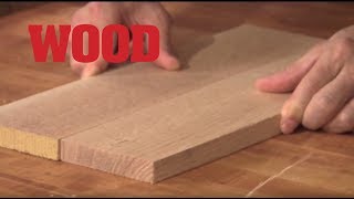 How To Make An Edge To Edge Glue Joint  WOOD magazine [upl. by Philander]