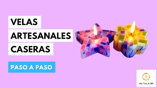 👉 Como Hacer Velas CASERAS principiantes😉 [upl. by Hcir]