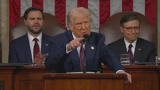 LIVE President Trumps speech to Congress [upl. by Yrod]