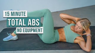 Day 13  15 MIN Strong ABS WORKOUT  Core Strength No Equipment No Repeat [upl. by Hewet]