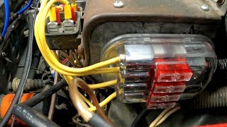 280Z Fusible Link Upgrade to MAXI Fuses [upl. by Lombardy]