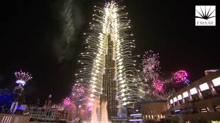 Official Burj Khalifa Downtown Dubai 2014 New Years Eve Highlights Video [upl. by Mcdonald574]