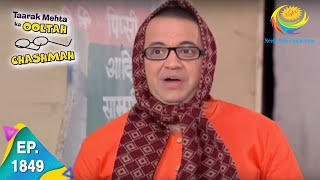 Taarak Mehta Ka Ooltah Chashmah  Episode 1849  Full Episode [upl. by Brion]