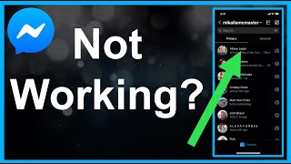 Facebook Messenger Not Working FIX [upl. by Cathe]