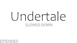 Finale  Undertale OST EVEN SLOWER1 HOUR [upl. by Shakti]