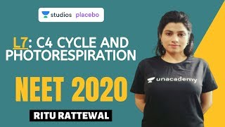 L7 C4 Cycle and Photorespiration  Photosynthesis Complete NCERT Review  NEET 2020 [upl. by Eirrehc]