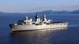 HMS Albion Rare Access To Mothballed Royal Navy Ship  Forces TV [upl. by Eiznil458]