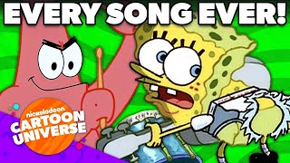 Every SpongeBob Song EVER 🎵  Nicktoons [upl. by Nerval]