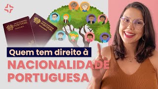 QUEM PODE SOLICITAR A NACIONALIDADE PORTUGUESA [upl. by Oakes474]