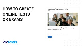 How to Create Online Tests or Exams [upl. by Bartie]