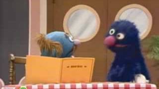 Sesame Street Grover Is All Out Of Food  Waiter Grover [upl. by Lirrehs]