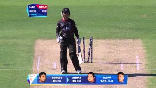 IND vs UAE India bowl out UAE for 102 Watch ICC World Cup videos on starsportscom [upl. by Ahcurb]