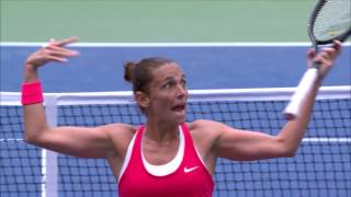 Make It Count Roberta Vinci vs Serena Williams [upl. by Femi]