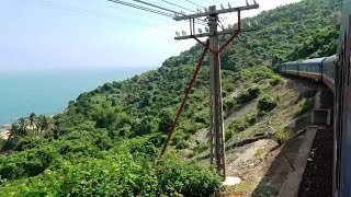 See Vietnam’s Stunning Coastline by Train  Hue to Da Nang  4K [upl. by Giannini]