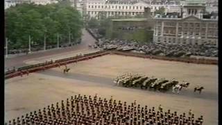 Scots Guards trooping the Colour 1977 Part 3 [upl. by Bentley]