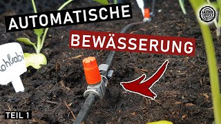 Gardena Micro Drip  Bewässerungssystem  Basics  Teil 1 [upl. by Knowling]