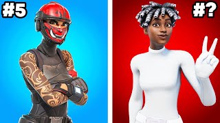 25 SWEATIEST Fortnite Skins [upl. by Nirroc]