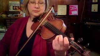 How to play grace notes appoggiaturas on the violin [upl. by Cadel]