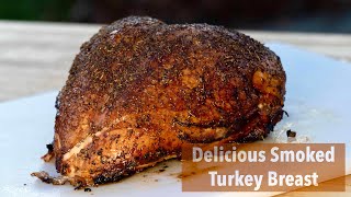 Smoked Turkey Breast  Masterbuilt Gravity Series [upl. by Ware]