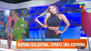 Archivo retro de Intrusos el día que Romina Malaspina entró a Gran Hermano [upl. by Amasa]