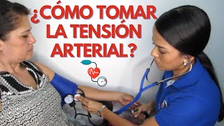 ¿CÓMO TOMAR LA TENSIÓN ARTERIAL [upl. by Chaney]