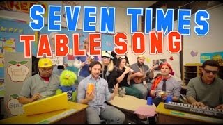 Seven Times Table Song Cups by Anna Kendrick Cover with Classroom Instruments [upl. by Arnon]