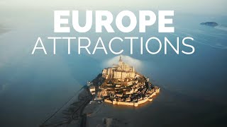 25 Top Tourist Attractions in Europe  Travel Video [upl. by Meave]