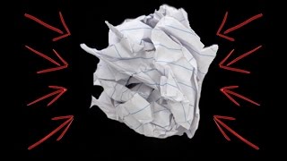 Crumpling Paper Sound Effect [upl. by Lonier]