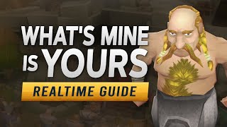 RS3 Whats Mine is Yours – Realtime Quest Guide OUTDATED [upl. by Klos]