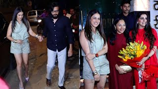 Genelia amp Riteish Deshmukhh Visuals at Dinner Party  MS Talkies [upl. by Aiak]