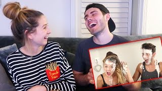 ZALFIE REACTING TO WEIRD ZALFIE [upl. by Voe]