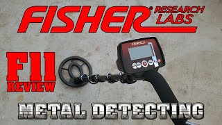 Metal Detecting Fisher Research Labs F11 Review [upl. by Topliffe355]