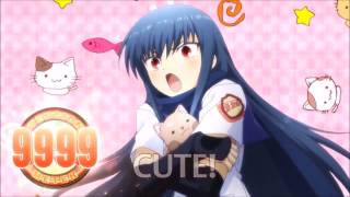 Angel Beats Shiina  CUTE Scene [upl. by Yssim]