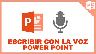 Como activar dictado por voz en Power Point [upl. by Gilbart]