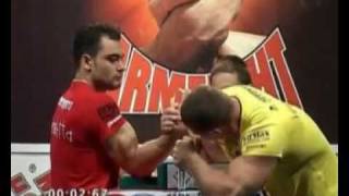 Iron Ion Oncescu  the best Romanian Armwrestler [upl. by Aiyn]