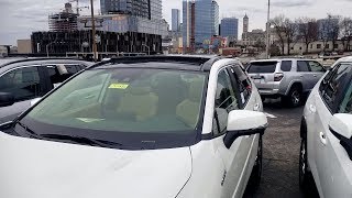 Rav4 panoramic sunroof Description and demonstration [upl. by Nalda759]