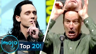 Top 20 ComicCon Surprises of All Time [upl. by Ettenahs]