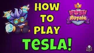 Rush Royale How To Play Tesla New Unit [upl. by Greenburg]