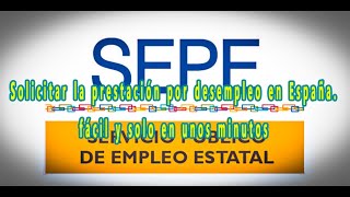 Como solicitar la prestación por desempleo paro en España [upl. by Broddie992]