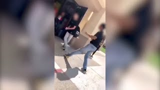 DISTURBING VIDEO Student brutally punched at Moreno Valley school  ABC7 [upl. by Gellman]