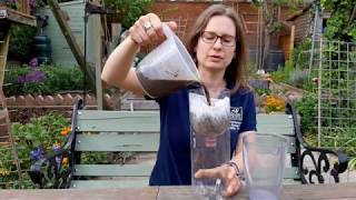 Go Wild at Home How to make a water filter [upl. by Also15]