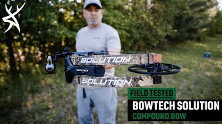 2021 Compound Bow Test amp Review Bowtech Solution [upl. by Silvia]