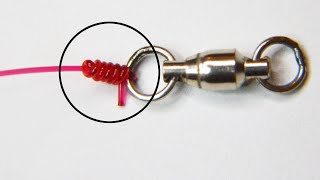 Easy Leader to swivel knot [upl. by Nosrak]