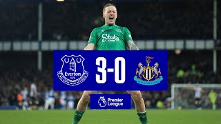 EVERTON 30 NEWCASTLE UNITED  Premier League highlights [upl. by Lletnuahs]