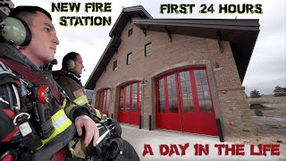 First 24 Hours in a New Fire Station  A Day in the Life [upl. by Matias709]