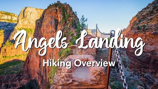 Angels Landing Hike in Zion National Park  Full Route Overview [upl. by Alyahc]