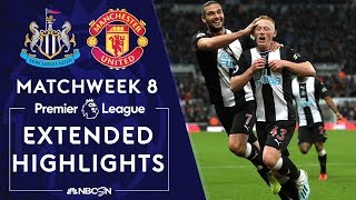 Newcastle United v Manchester United  PREMIER LEAGUE HIGHLIGHTS  10619  NBC Sports [upl. by Ardnahc]